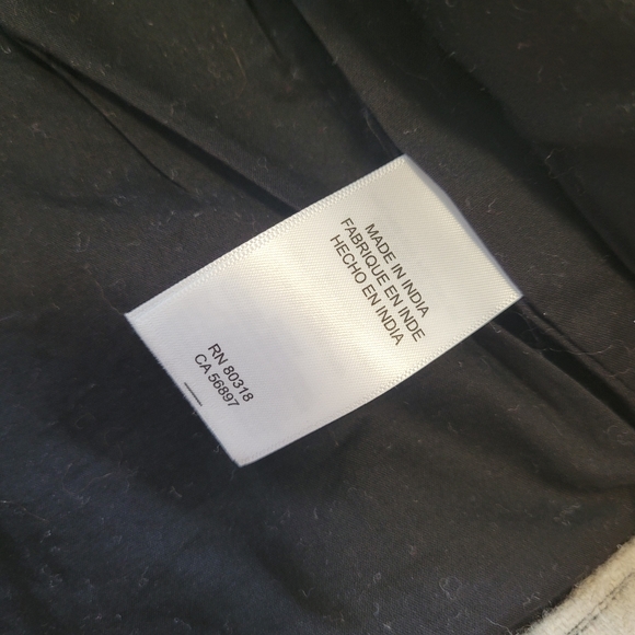 LUCKY BRAND Wool Blend Fringe Buffalo Check Jacket - Picture 10 of 14